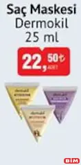 DERMOKİL SAÇ MASKESİ 25 ML fiyat ve kampanya bilgisi